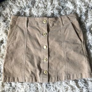 Cordiroy Skirt Size 28